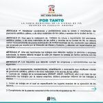 ORDENANZA BUSCA EVITAR LA DESTRUCCIÓN DE LAS CALLES