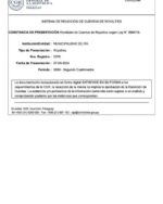 RENDICIÓN DE CUENTAS